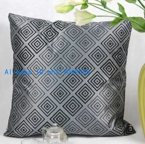 

Pillowcase 1PCS 17" Fashion Faux Silk Pillow Cover Wholesale P10