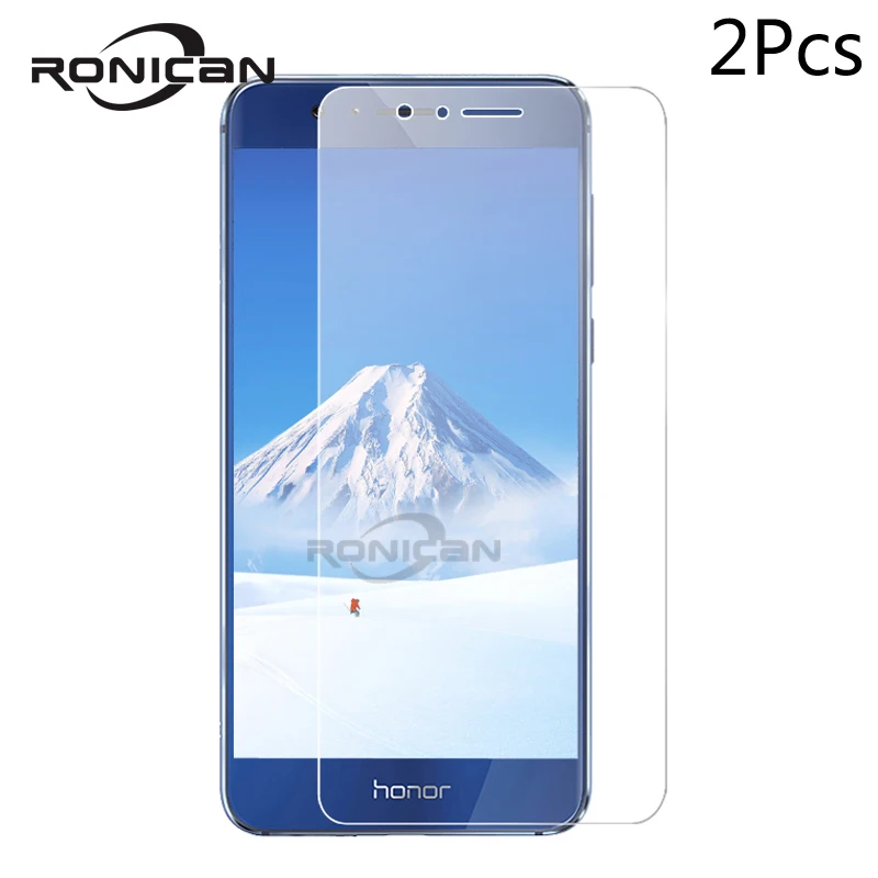 Закаленное стекло для Huawei Honor 8 8X Lite 8C 2 шт.|Защитные стёкла и плёнки телефонов| |