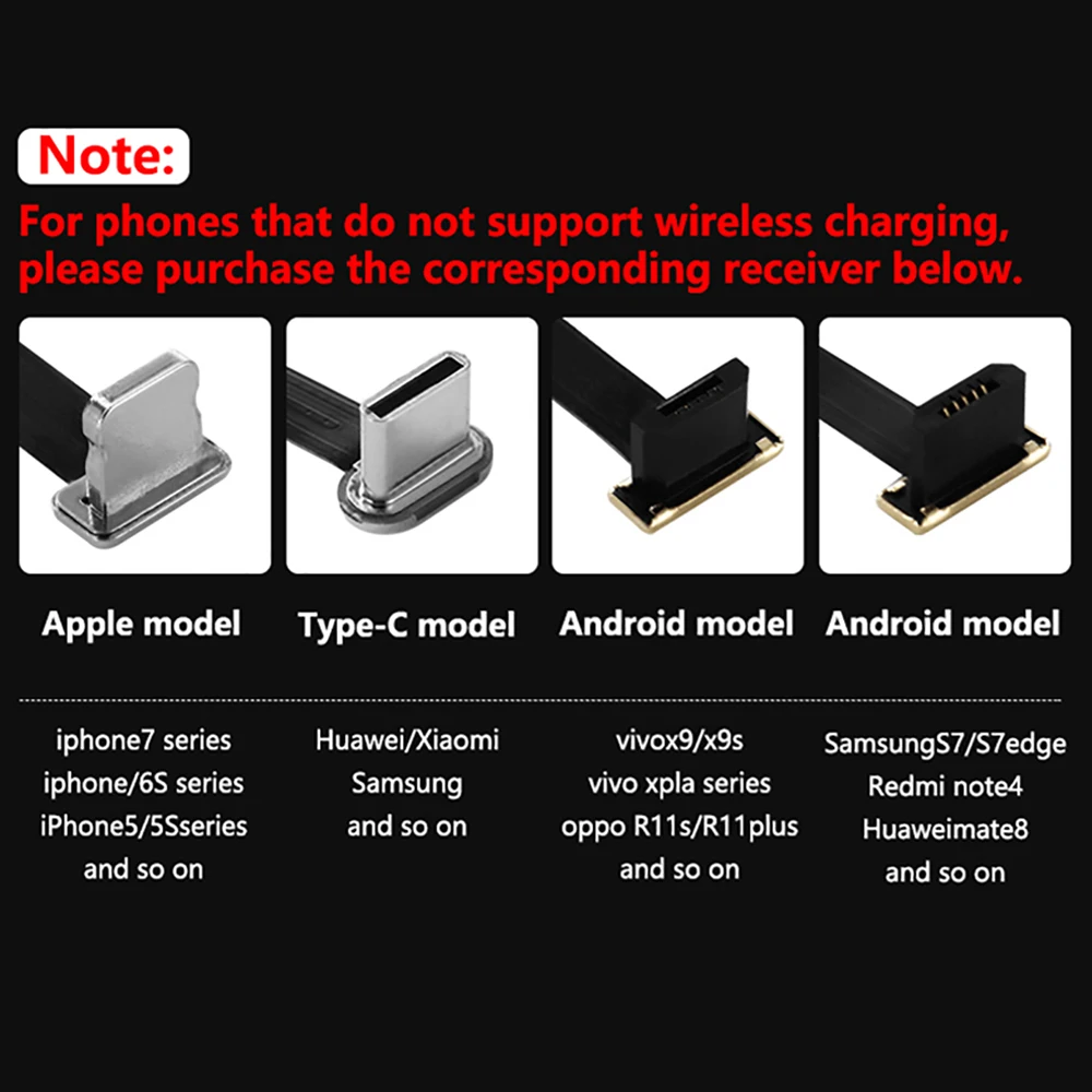 Автомобильное беспроводное зарядное устройство с микроданным интеллектуальное