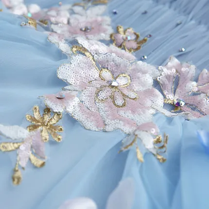 100% Настоящее светло-голубое 18-го века платье средневековое принцессы Ренессанс