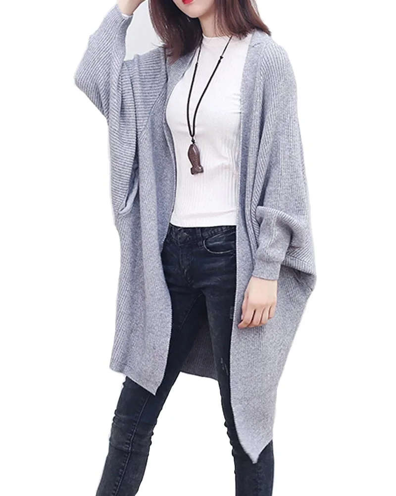 Новинка 2019 Осенний женский Однотонный свитер Hitmebox для отдыха Однотонные