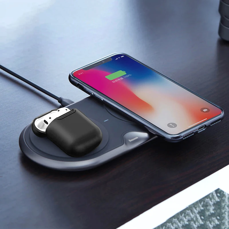 

Qi Wireless Charger Soft Silicone Case Earphones for Apple Airpods 2 1 Bluetooth Wireless Earphone Protective Skin Cover Box