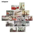 Таблички с декоративными знаками в пивной баре, пластины с ретро рисунками для гаража, кафе, настенные картины, металлическая пластина, телефонная коробка в Париже, винтажный домашний декор 20x30 см