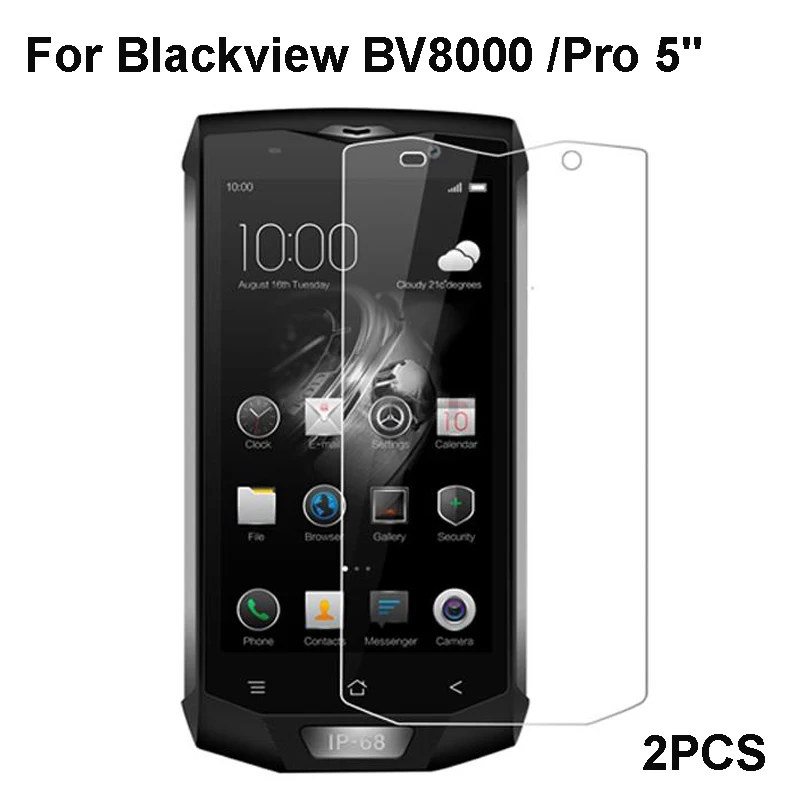Закаленное стекло для Blackview BV8000 Pro защита экрана 2.5D 9H закаленное искусственное BV