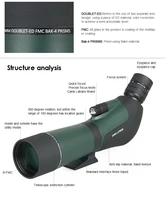 e t dragon monocular telescope sp9 16 48x68ed spotting scope for outdoor hunting shooting gz26 0014