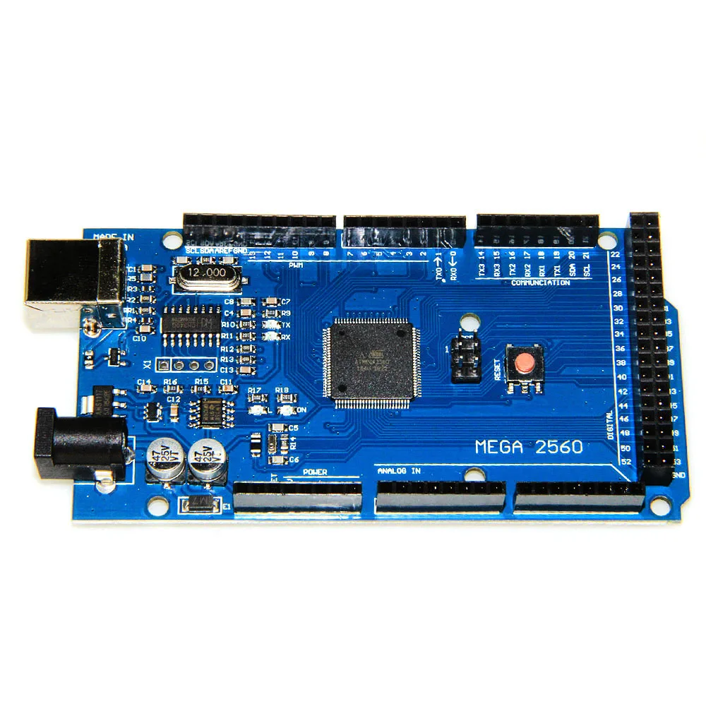 1 шт. МЕГА 2560 R3 ATmega2560 16AU CH340G макетная плата с USB Cabl для arduino DIY Starter KIT MEGA2560 REV3|board