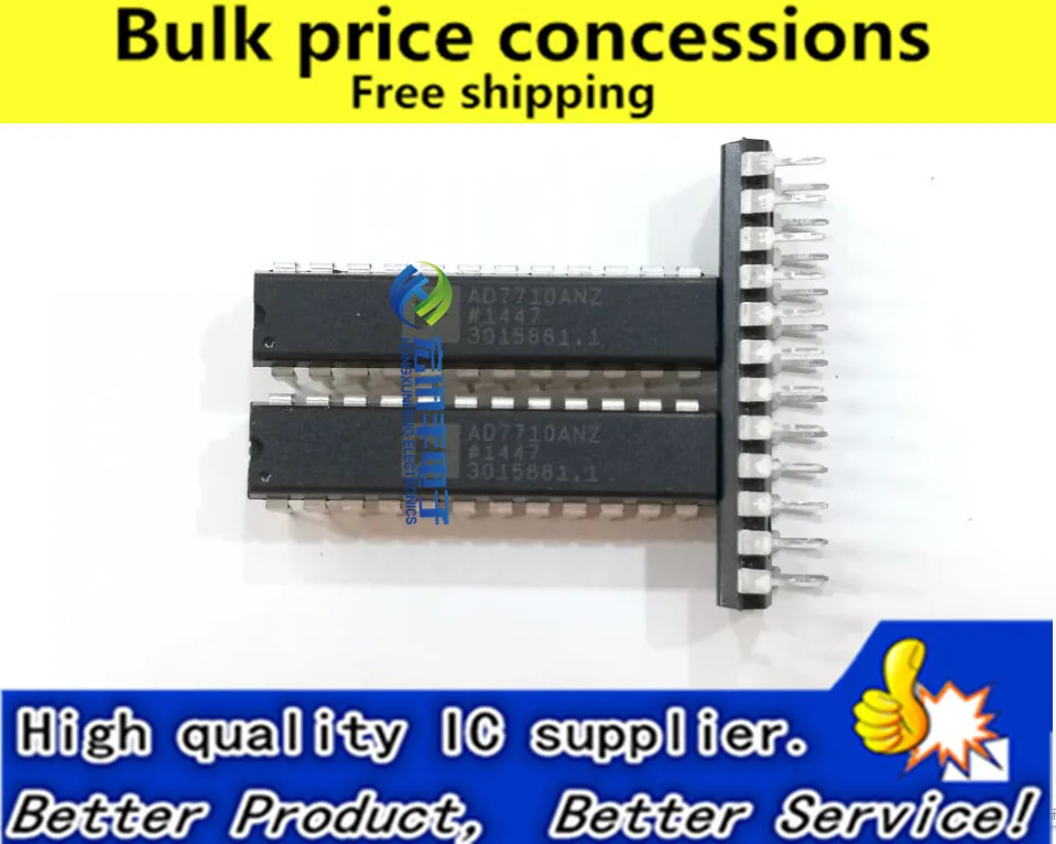 

Free shippin 5pcs/lot AD7710 AD7710AN AD7710ANZ DIP-24