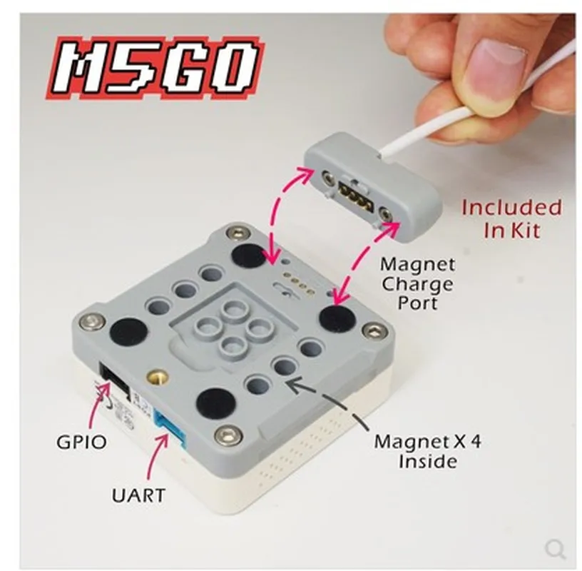1 комплект M5Stack M5GO IoT стартовый ESP32 для разработки программирования Arduino micropyton IR MIC