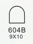 604B 9X10 10 пар/лот; женские туфли на высоком каблуке; Диаметр 3,04 мм; Сменные стопоры на каблуке; женские туфли на шпильках; Туфли на каблуке для ремонта - Цвет: 604B 9X10