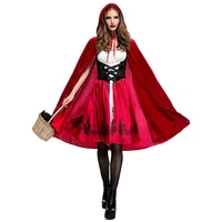 little red riding hood costume adult cosplay dress party little red riding hood nightclub queen service cosplay costume party