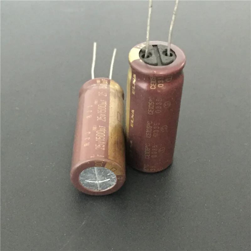 5 шт. 1500 мкФ 25V ELNA Япония RJJ серия 12 5x30 мм низкое сопротивление высокая надежность