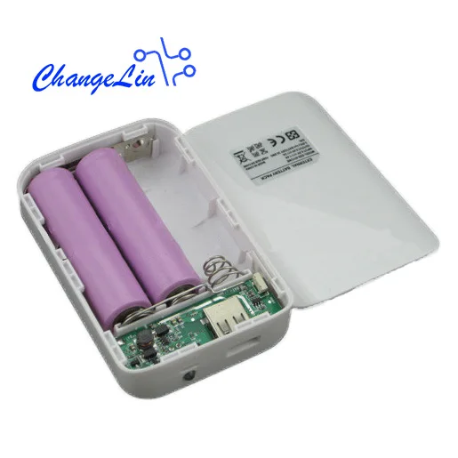 9000mAh 5V 1.8A 3S Мобильный Внешний Аккумулятор Чехол 18650 литиевая батарея плата для