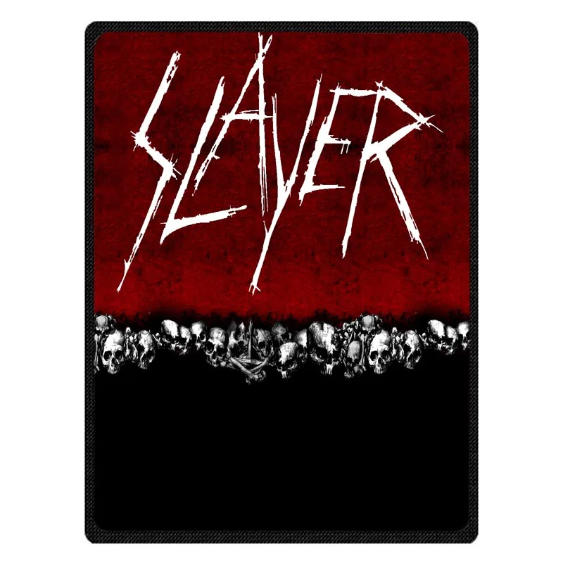 Slayer дизайн фланелевая флисовая кровать пледы одеяло модные тонкие Стёганое покрывало на заказ детский подарок простыня