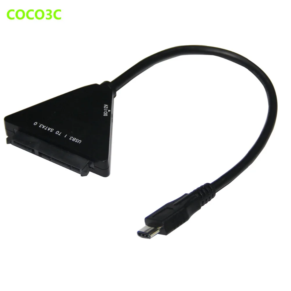 USB 3.1 C Порты и разъёмы SATA 3.0 Женский 2.5 &quot3.5&quot жесткий диск SSD адаптер кабель USB3.1
