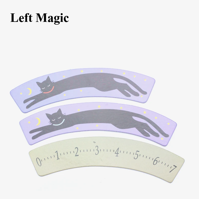 3 шт./компл. забавные Длинные Короткие коты Волшебные трюки Кот крупный план сатге