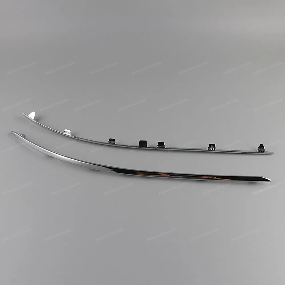 Avantgarde передний бампер хромированная отделка Литье LH RH 2048850821 2048850721 для Mercedes Benz W204