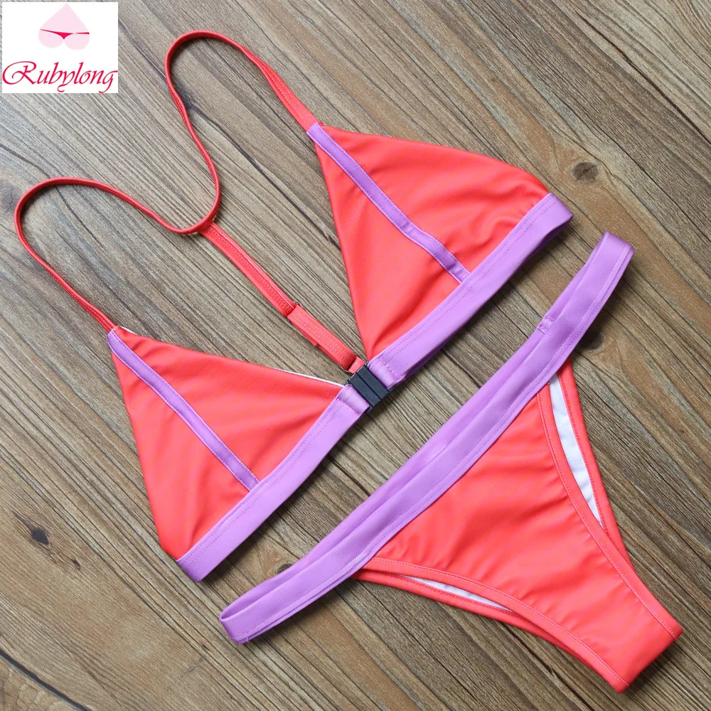2017 Ретро Купальники Купальник Женщины Сексуальное Micro Bikinis Push Up Бинты Бикини