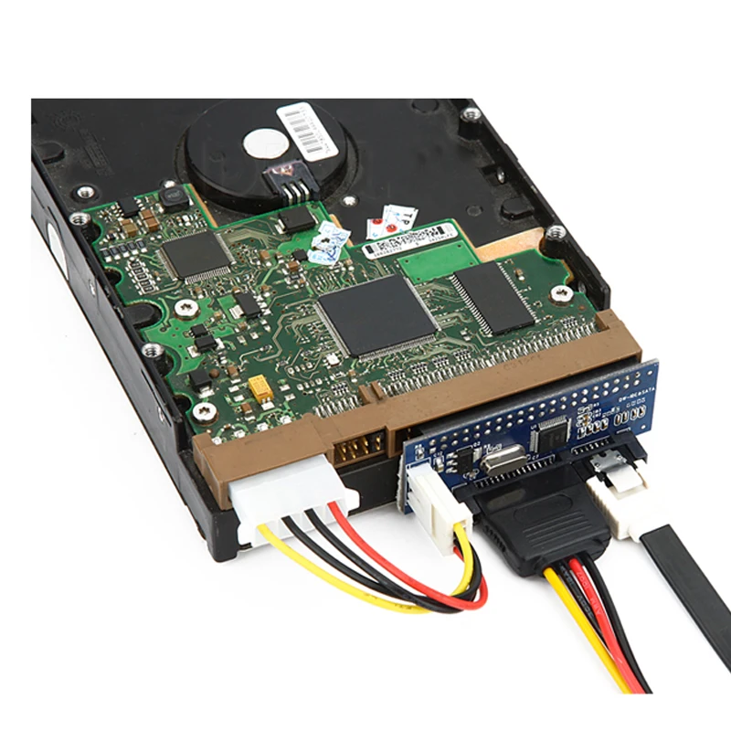 Адаптер питания с 3 5 &quotIDE на 2 5&quot &quotSATA HDD 40Pin IDE Male 22pin SATA SSD карта 4 контактным
