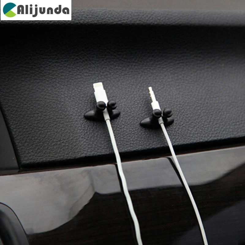 8 шт. автомобильное зарядное устройство зажим для наушников/usb-кабель