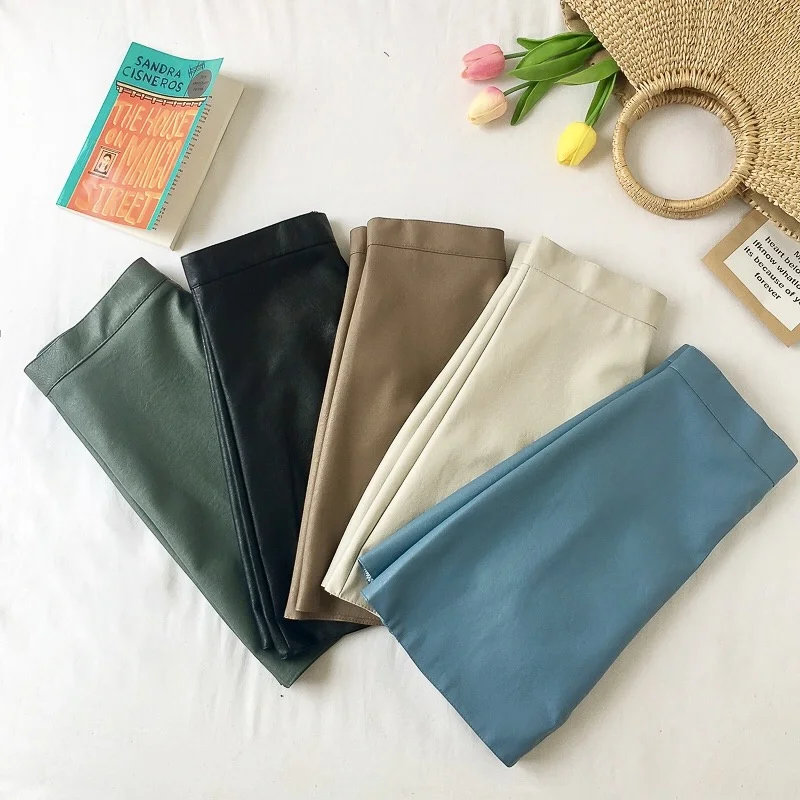 Новая модная юбка с высокой талией Женская облегающая уличная мини-юбка из