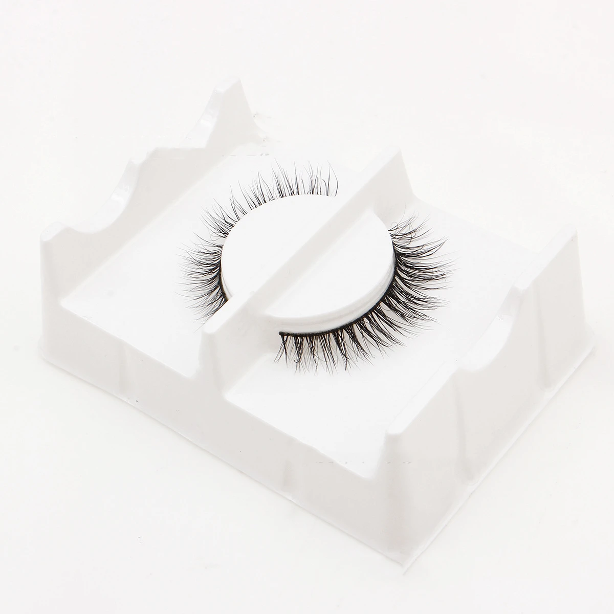 Накладные ресницы ручной работы 1 пара настоящие конские волосы толстые мягкие