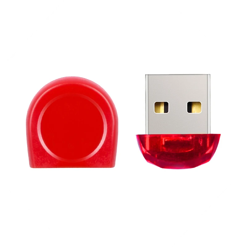 Модный USB флеш накопитель 2 0 супер мини красная флешка 4 ГБ 8 16 32 64 карта памяти
