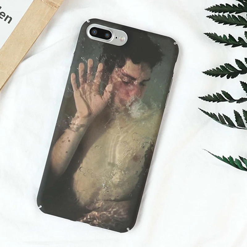 LACK Fashion Diving Men Women Phone Case For iphone 7 6 6s 8 Plus Couples Hard PC Cases X Ultra thin Back Cover Bags |
