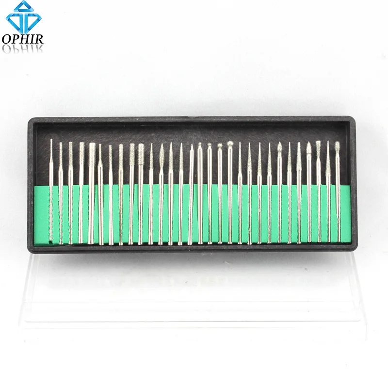 Набор инструментов для маникюра OPHIR 30 электрические пилки сверла сменных салона +