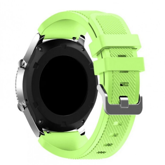 KINGBEIKE 10 colors 22mm Sports Silicone WatchBands for Samsung Galaxy Gear S3 Classic Frontier R760/765/770 Smart Watch Strap | Наручные