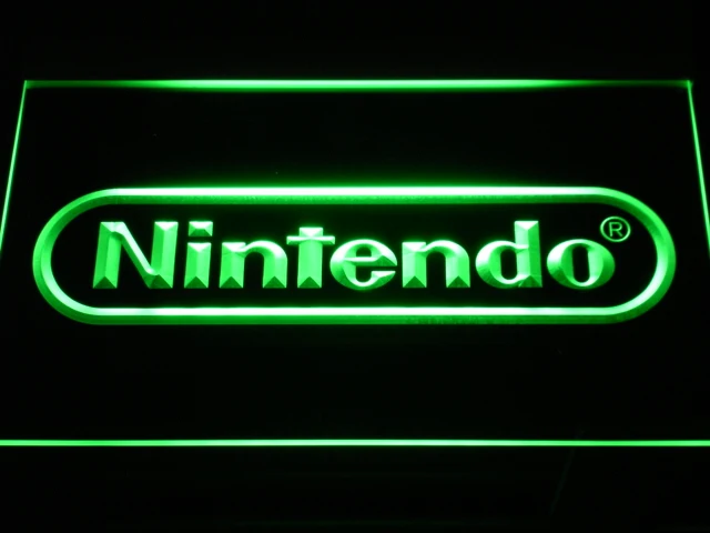 E021 игровая комната Nintendo Бар Пиво светодиодный светильник неоновые световые