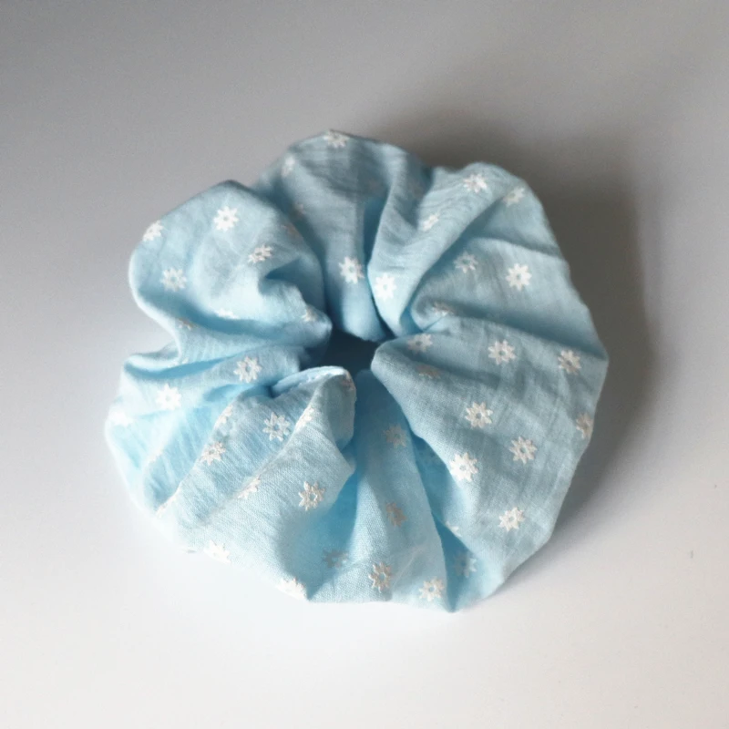 INS/одежда из хлопка и льна с цветочным принтом для девочек галстук волос в полоску