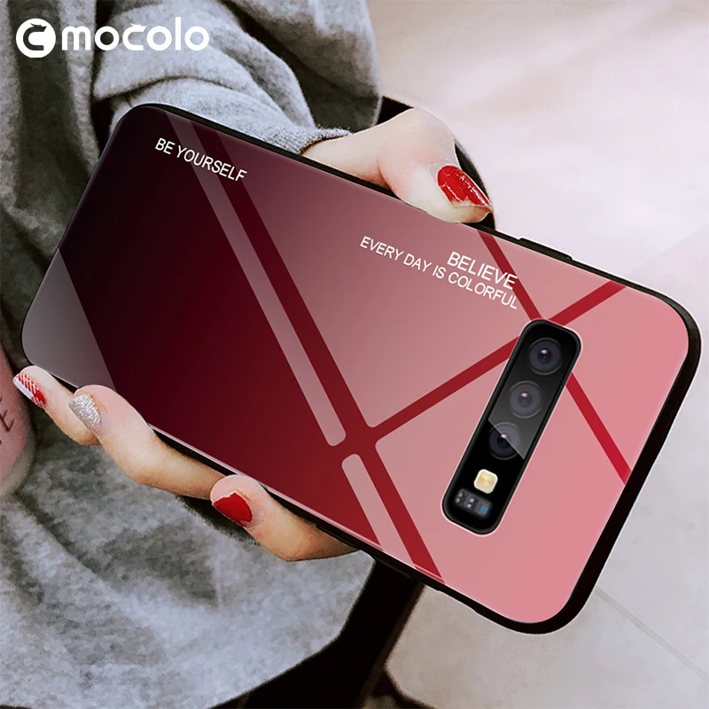 Чехол для телефона MOCOLO Samsung galaxy S10 E чехол из закаленного стекла силиконовый с
