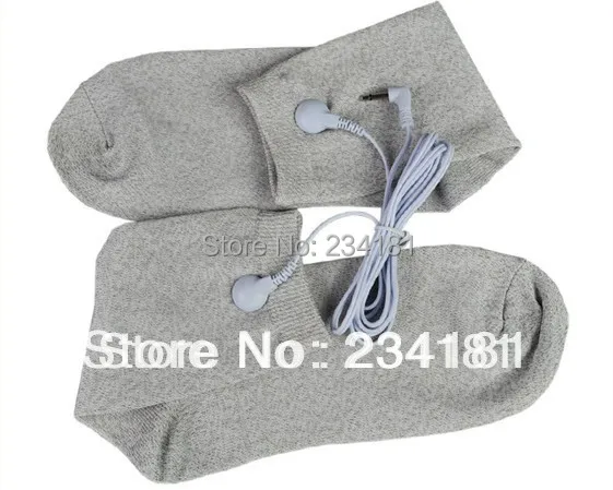 Десятки 20 пар электродных носков носки из серебристого волокна уход за