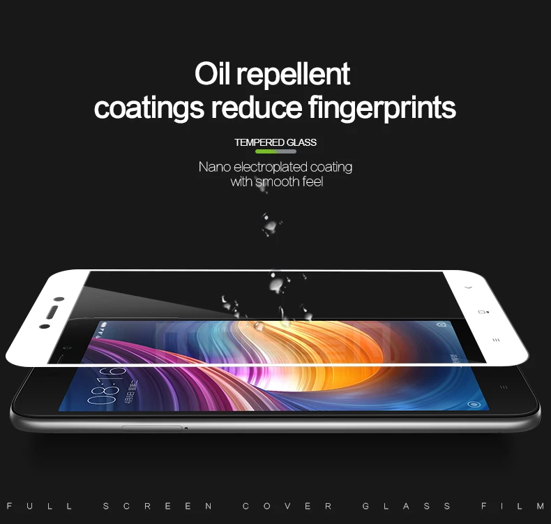 Mofi защита для экрана закаленное стекло Xiaomi Redmi 5A Взрывозащищенная защитная