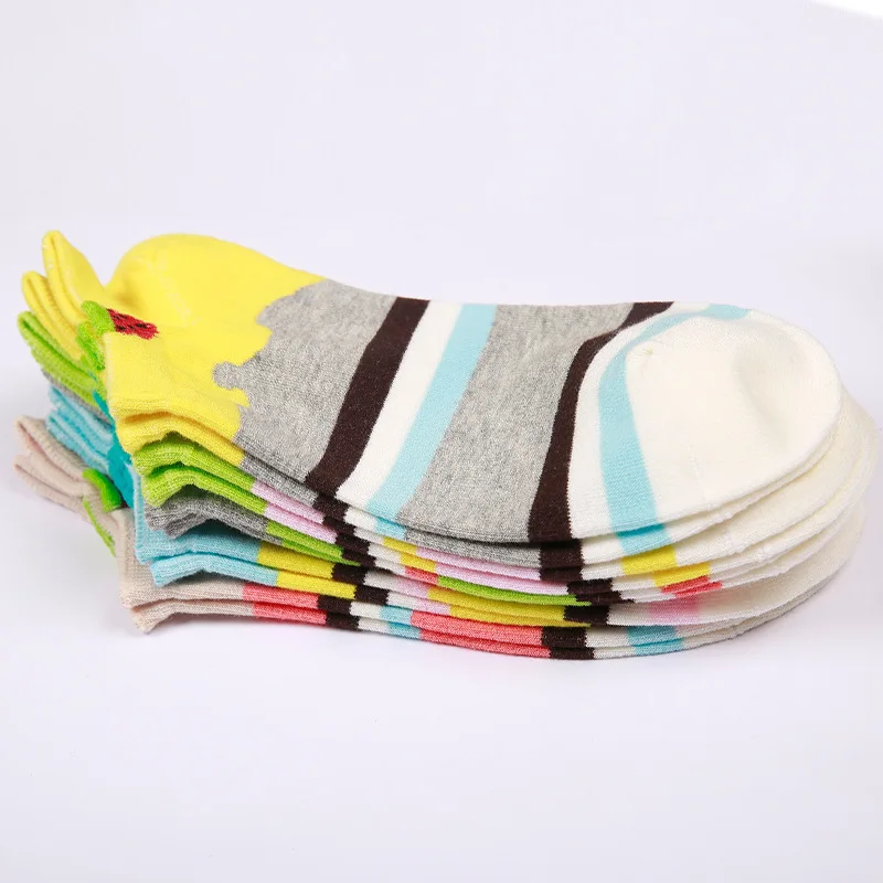 10 Пар/лот Новых моделей взрыва 2016 весной и осенью женщин носки модели из чистого