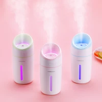 portable mini usb air humidifier aromatherapy car diffuser mist maker fogger with led lamp for home auto fragrance air purifier