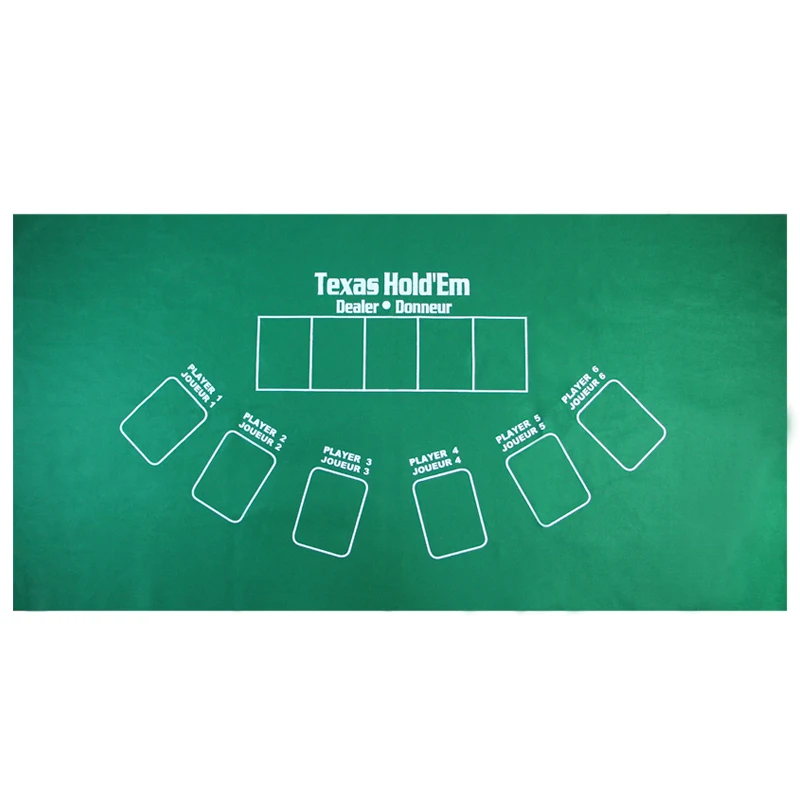 Новинка популярный двусторонний набор для покера 178*90 см фиксатор Техасский