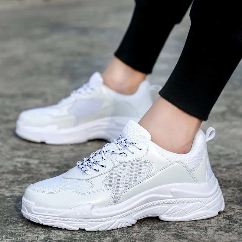 Мужские кроссовки Bomlight Желтые Повседневные сетчатые воздухопроницаемые для