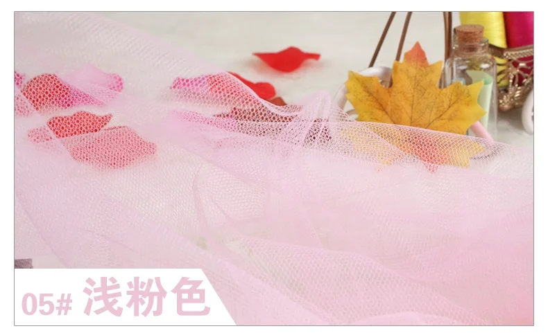 light pink Buulqo мягкий тюль сетка ткань сплошной цвет сетка полиэстер тюль рулон для свадебного платья 100x160 см - Цвет: light pink