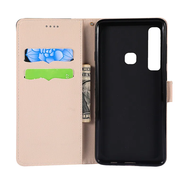 A7 2018 кожаный чехол для Samsung Galaxy A9 Fundas A3 A5 2017 A6 A8 Чехол Флип-кошелек чехлы телефонов |