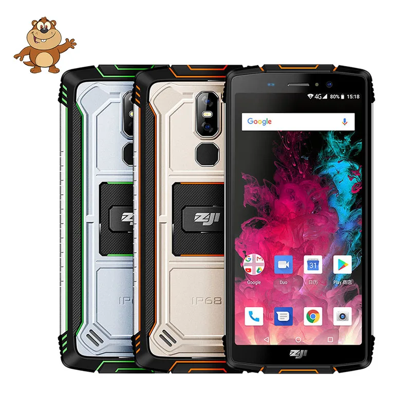 HOMTOM ZOJI Z11 4 Гб 64 ГБ 10000 мАч IP68 водонепроницаемый прочный мобильный телефон 5 99
