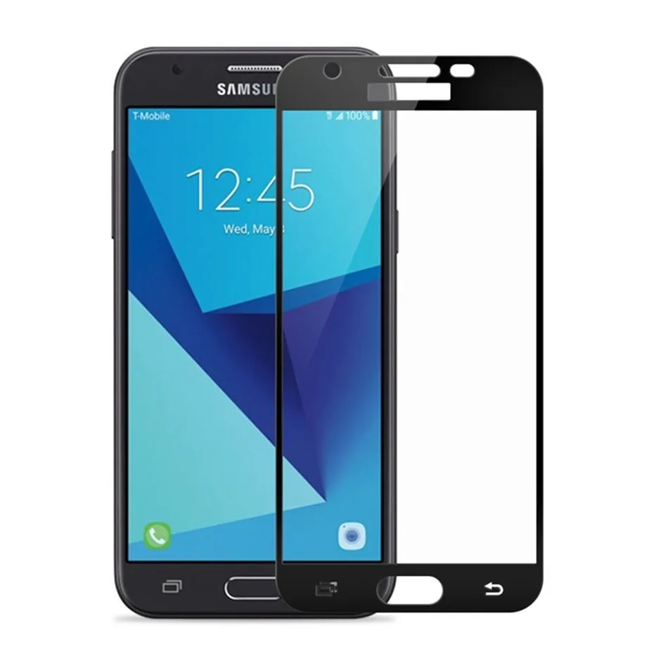 2 шт. полное покрытие защитной Стекло для samsung Galaxy J2 J5 J7 премьер A5 A3 A7 2017 A310 A510 A320 a520