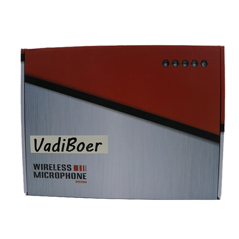 Vadiboer UHF беспроводная гарнитура передатчик беспроводной микрофон комплект
