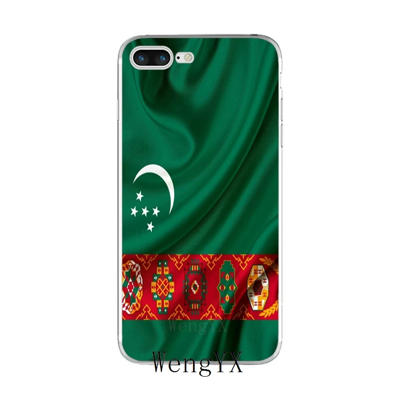 Туркменистан флаг Национальный флаг чехол из мягкого ТПУ для samsung Galaxy S10 A6 A7 A8 A9 J8 J6 J4 prime plus A10 A30 A40 A50 A60 A70
