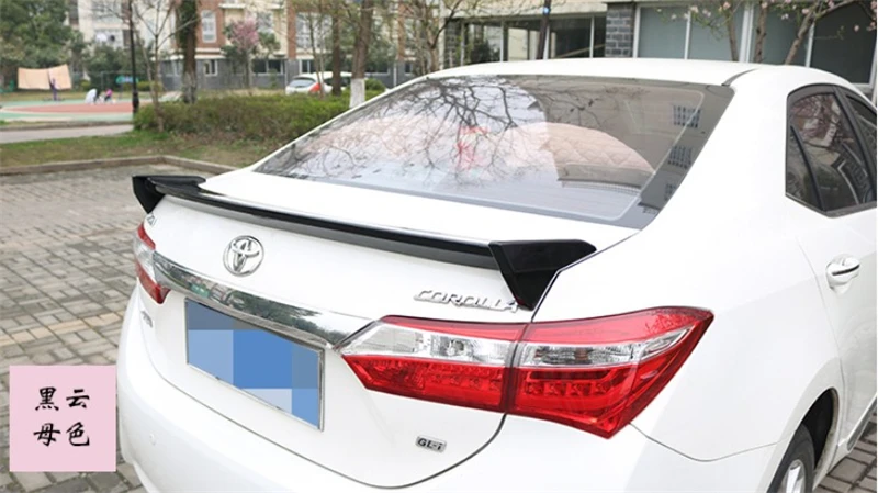 Спойлер для TOYOTA Corolla 2014 2015 2016 2017 2018 2019 Спойлеры крыла высокое качество ABS
