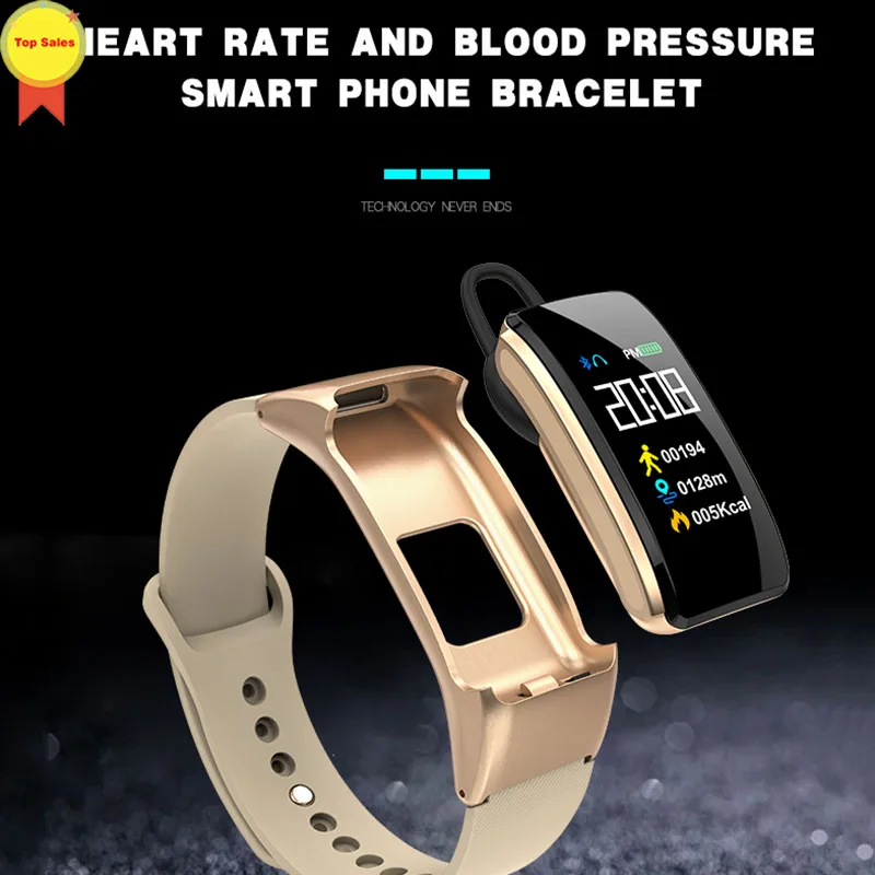 Умные часы 2019 цветная гарнитура для разговоров умный Браслет монитор сердечного