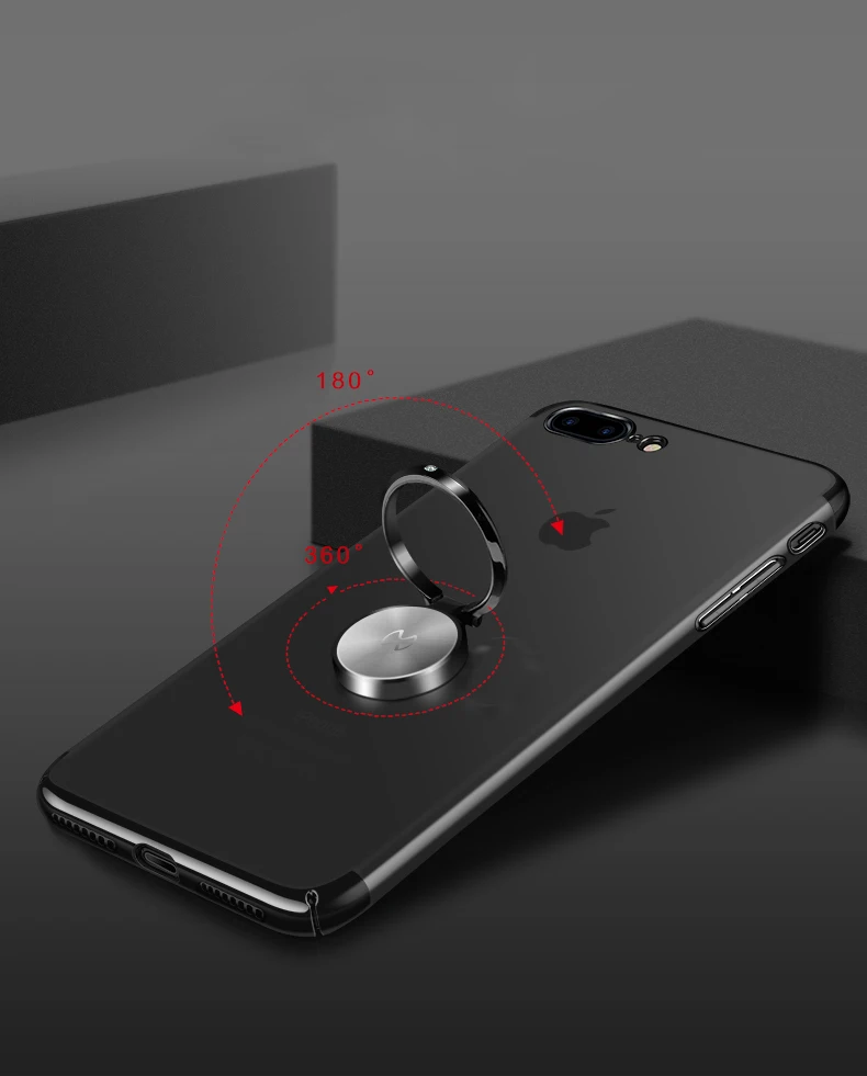 Для Iphone 8 8 Plus чехол, Xundd Роскошный прозрачный PC задняя крышка для Iphone 7 7 Plus/6 6s Plus чехол Capa подходит с магнитным автомобильным держателем