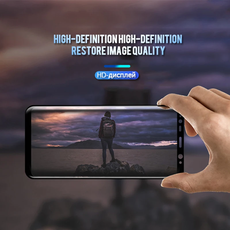 Защитное стекло для samsung s 8 samsum galaxy s8 защитная пленка glaxy s9 s9plus s8plus note 9 s6 edge sm tremp glas