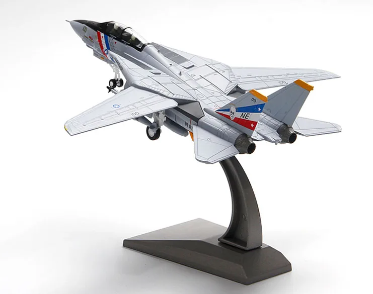 1/100 масштабные модели истребителей F14 армии США ВМФ для демонстрации коллекции самолетов игрушки для взрослых и детей