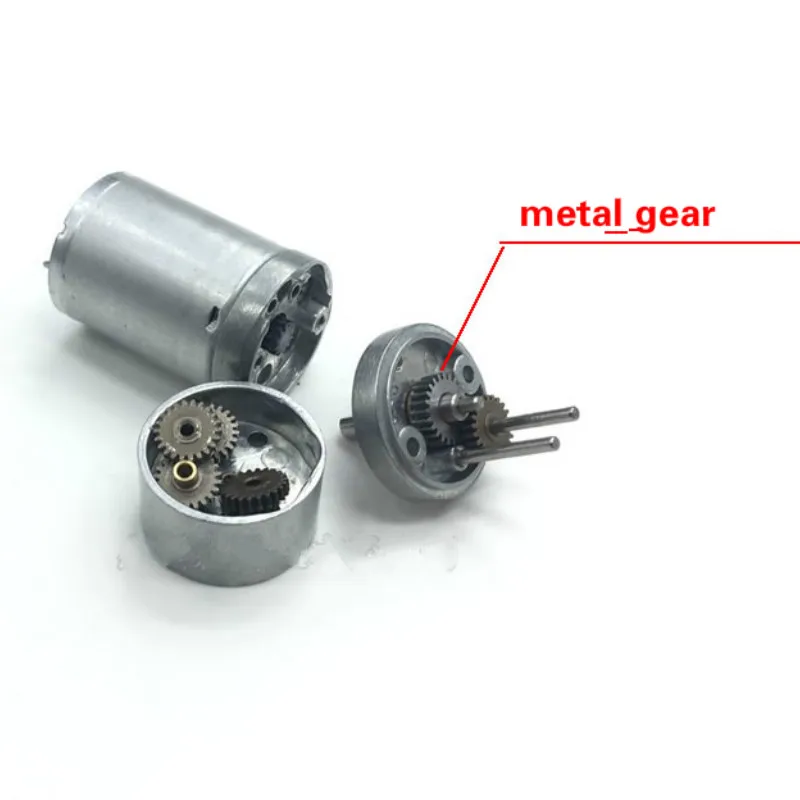 DC6V12V24V 12-1360 об/мин редукционный мотор Реверсивный низкоскоростной турбо-мотор с